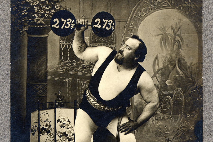 photo Louis Cyr et sa famille