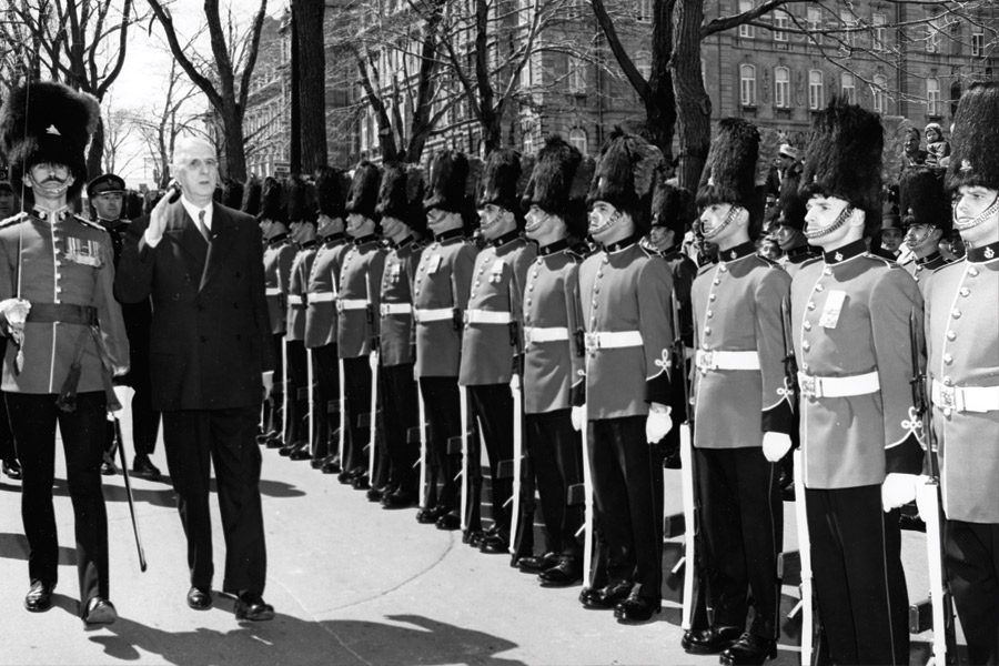 photo Les visites de Charles de Gaulle à Québec 